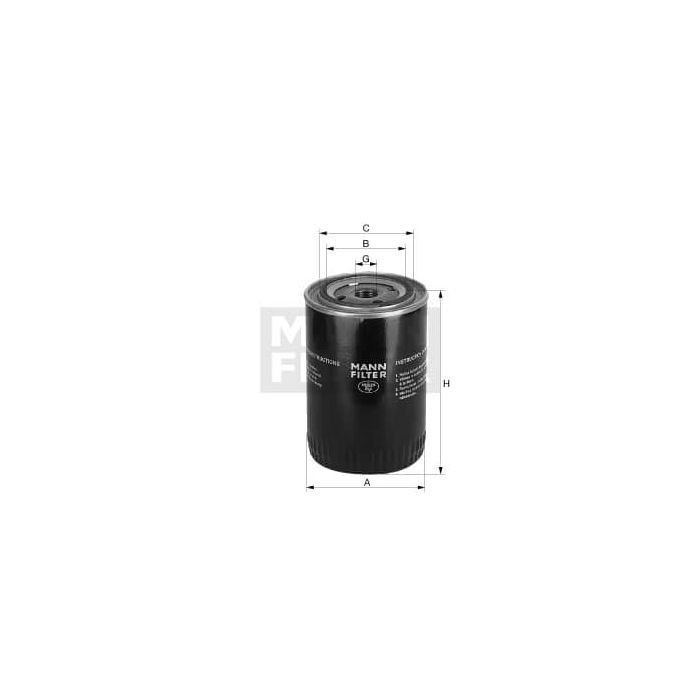 MANN W940/25 Spin-on Oil Filter