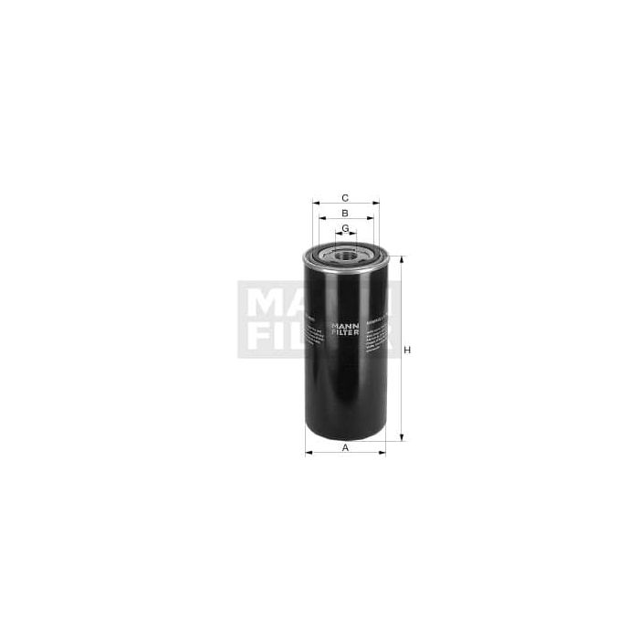 Mann Filter WD9203 Hydraulic Oil Filter 