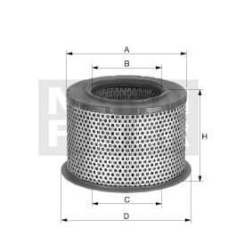 Mann Filter Filtro de aire C 2375