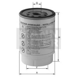 MANN WK 923/2X Spin-on Fuel Filter